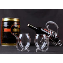Creative Popular Double Vampire Borosilieate-Glass Cup for Wine/Drinking